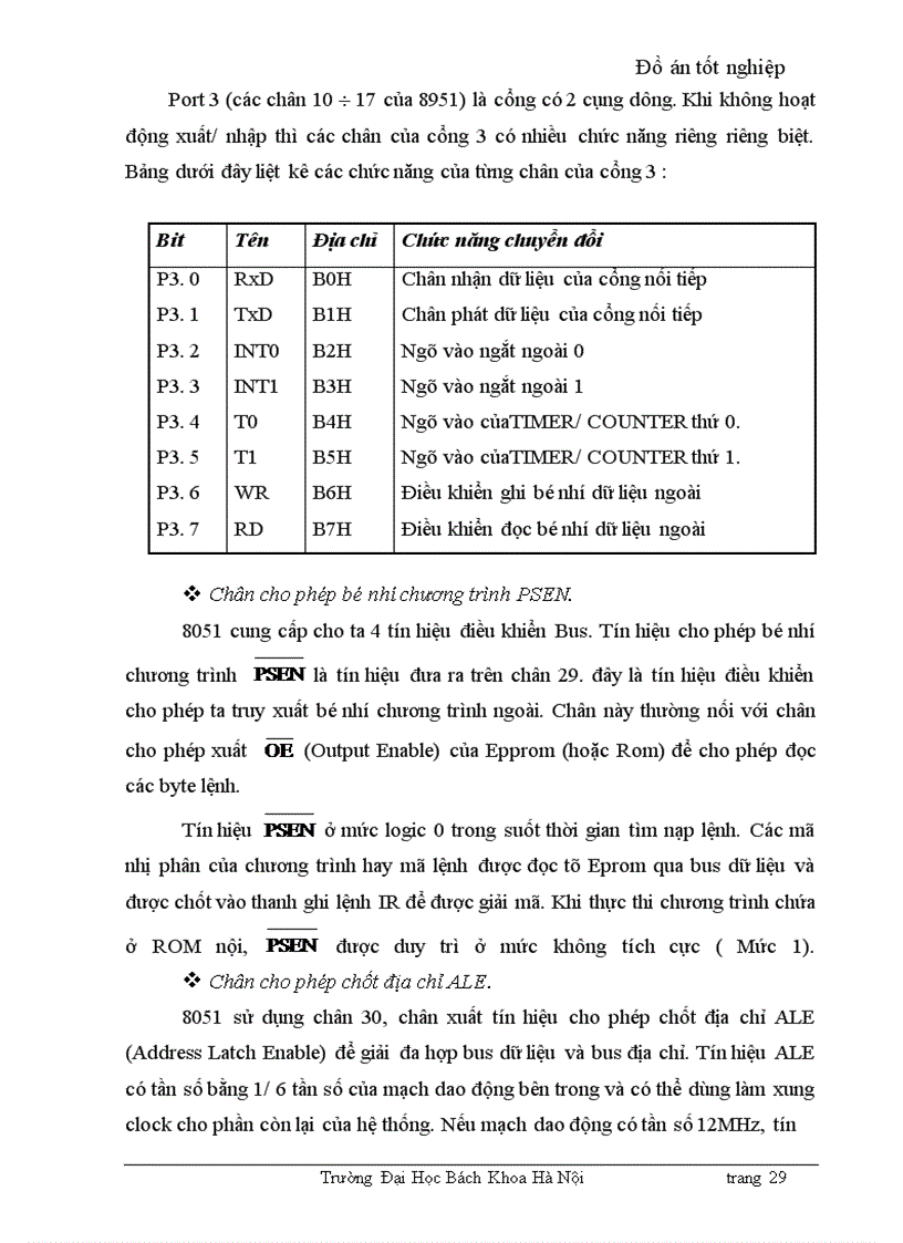 image for page Thiết kế mạch thu thập số liệu 8 kênh sử dụng họ vi điều khiển MCS – 51