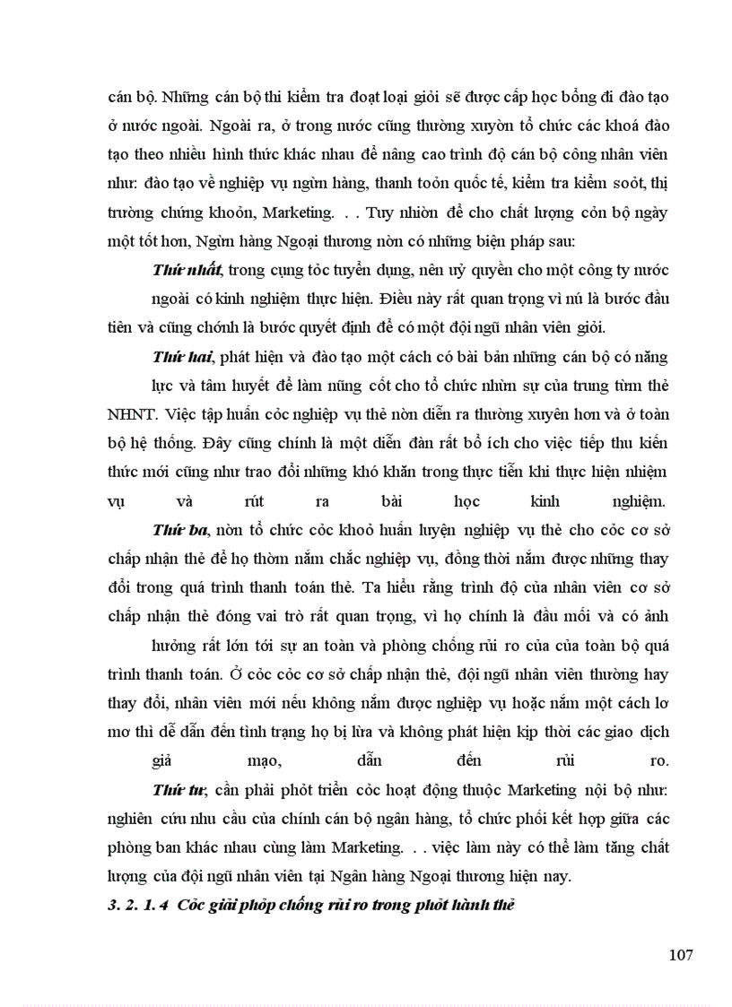 image for page Một số giải pháp phát triển hoạt động kinh doanh thẻ tín dụng của Ngân hàng Ngoại thương Việt Nam