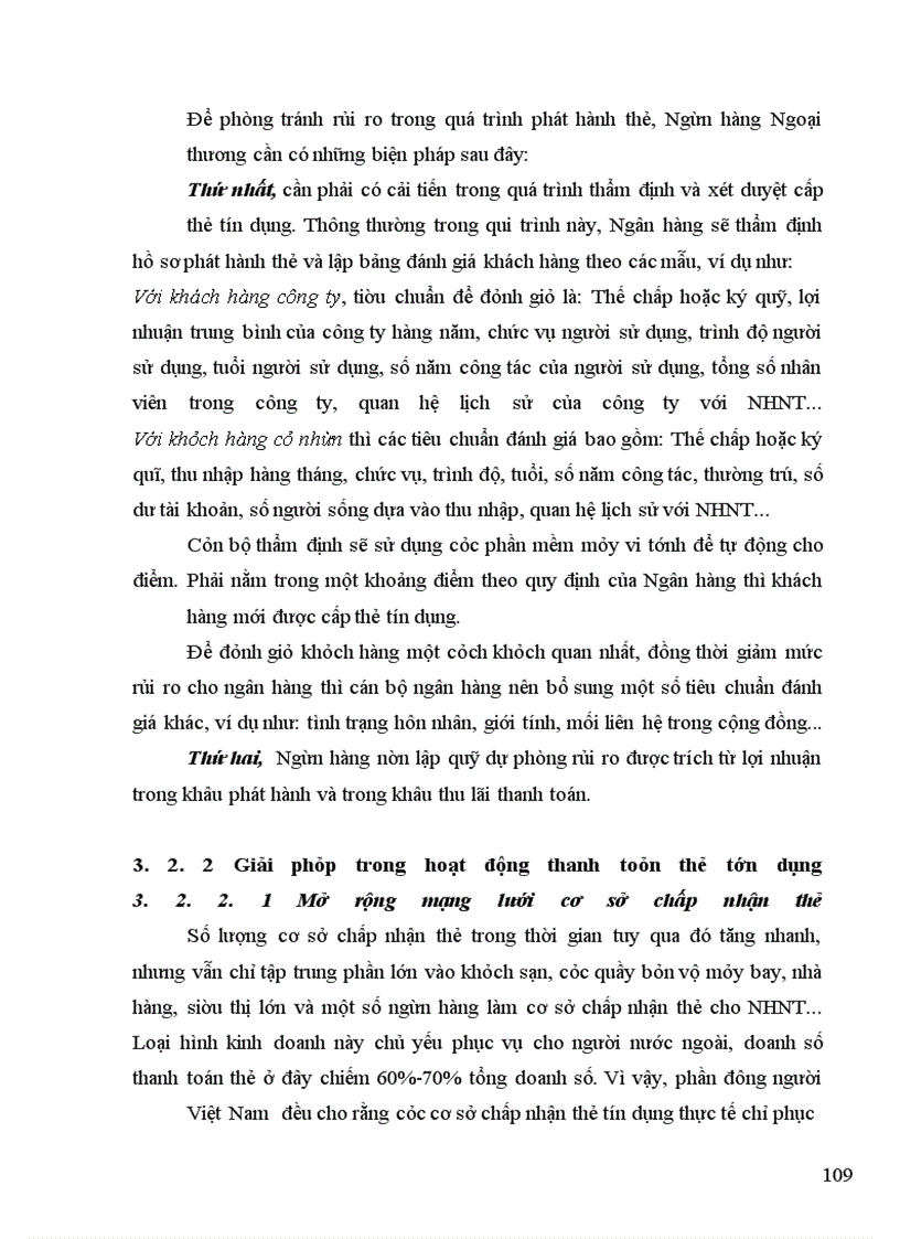 image for page Một số giải pháp phát triển hoạt động kinh doanh thẻ tín dụng của Ngân hàng Ngoại thương Việt Nam