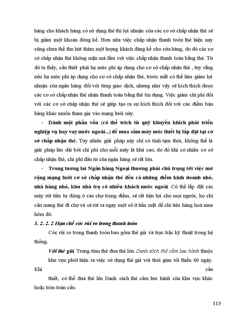 image for page Một số giải pháp phát triển hoạt động kinh doanh thẻ tín dụng của Ngân hàng Ngoại thương Việt Nam