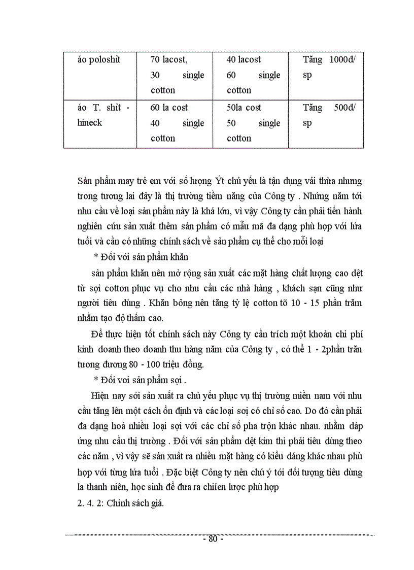image for page Các giải pháp hoàn thiện công tác tổ chức và quản lý hệ thống kênh phân phối sản phẩm của Công ty dệt may Hà nội