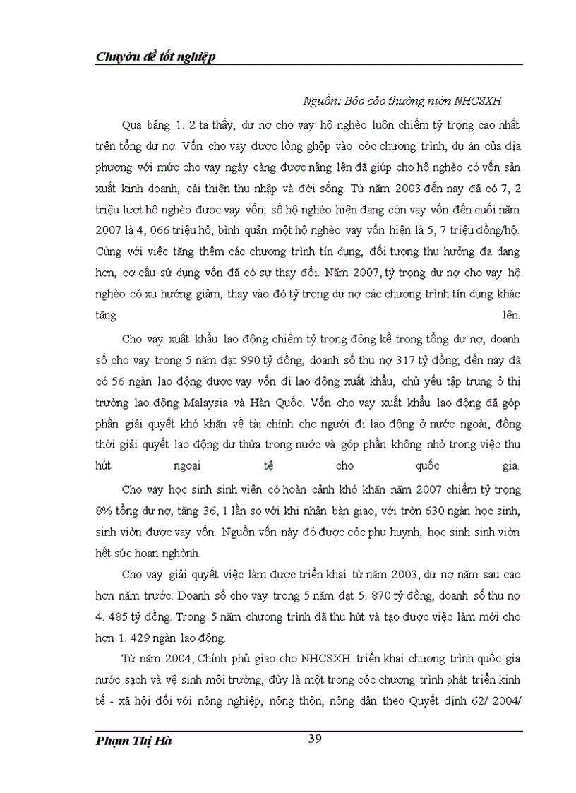 image for page Nâng cao chất lượng hoạt động cho vay đối với hộ nghèo tại Ngân hàng chính sách xã hội Việt Nam