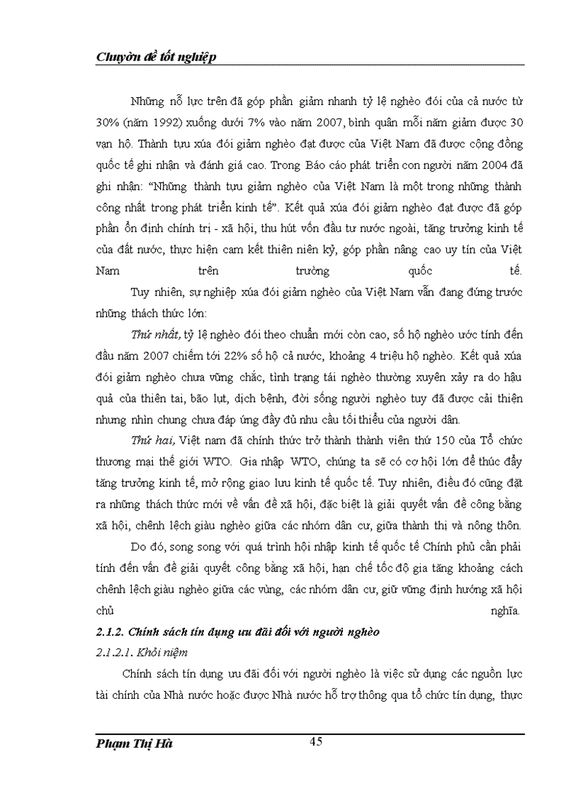 image for page Nâng cao chất lượng hoạt động cho vay đối với hộ nghèo tại Ngân hàng chính sách xã hội Việt Nam