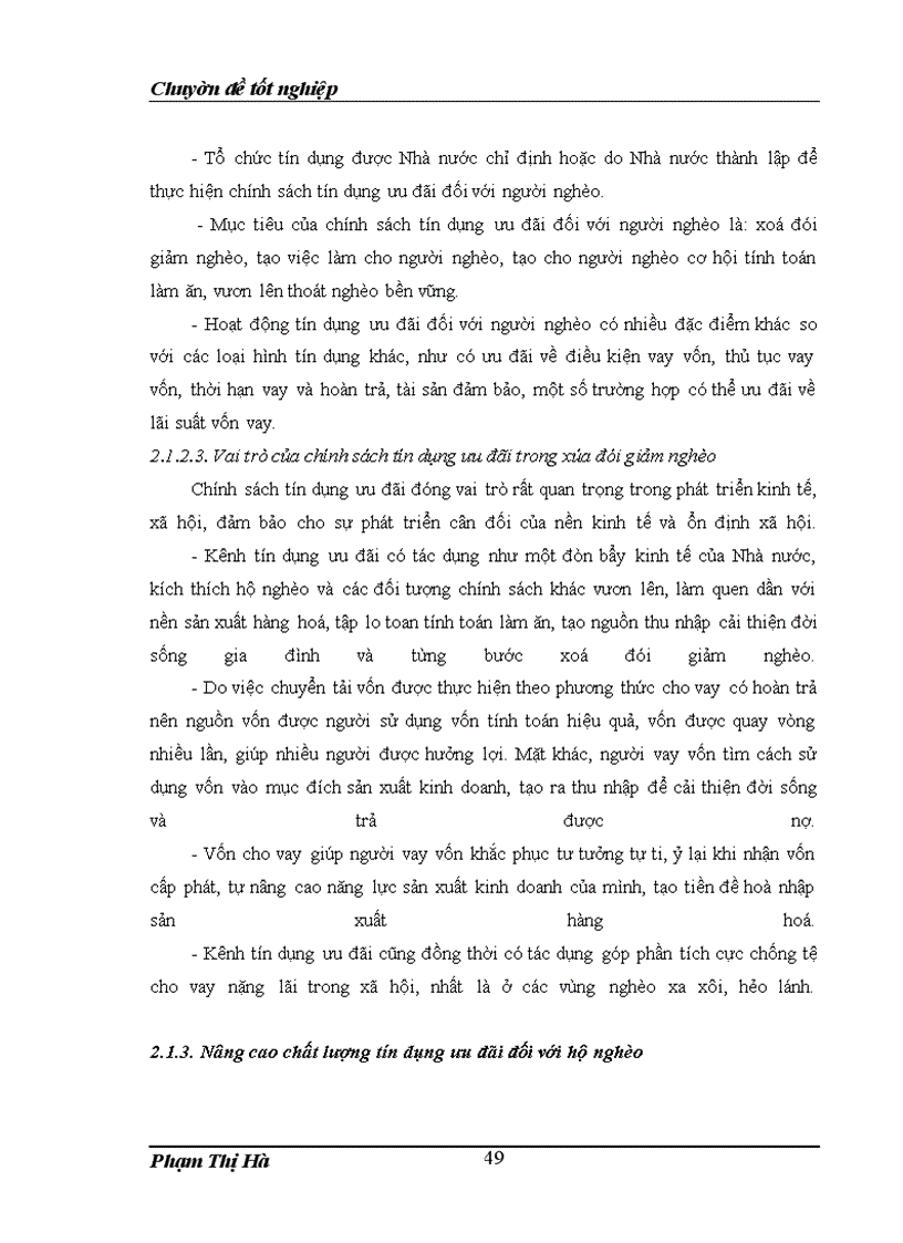 image for page Nâng cao chất lượng hoạt động cho vay đối với hộ nghèo tại Ngân hàng chính sách xã hội Việt Nam
