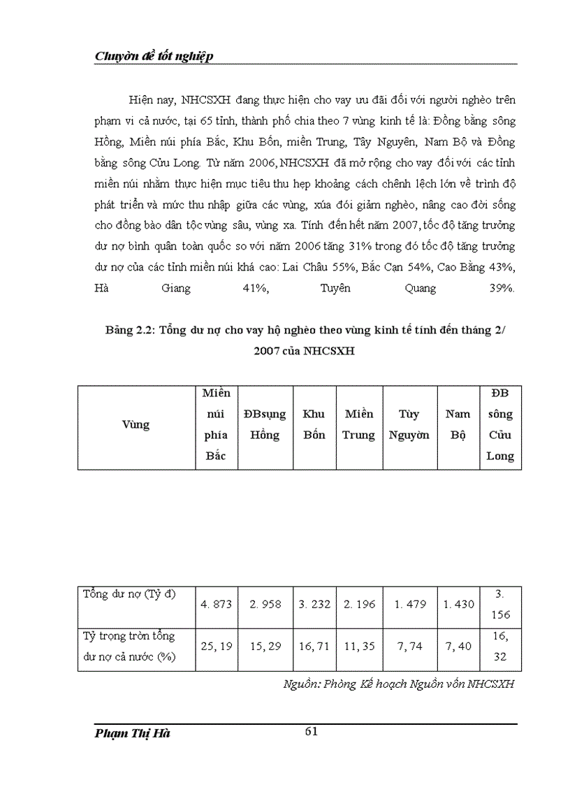 image for page Nâng cao chất lượng hoạt động cho vay đối với hộ nghèo tại Ngân hàng chính sách xã hội Việt Nam