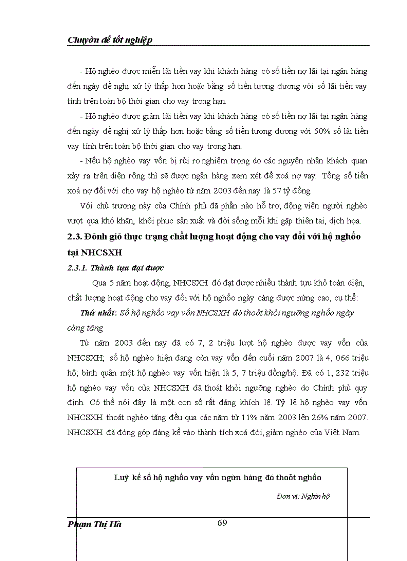 image for page Nâng cao chất lượng hoạt động cho vay đối với hộ nghèo tại Ngân hàng chính sách xã hội Việt Nam