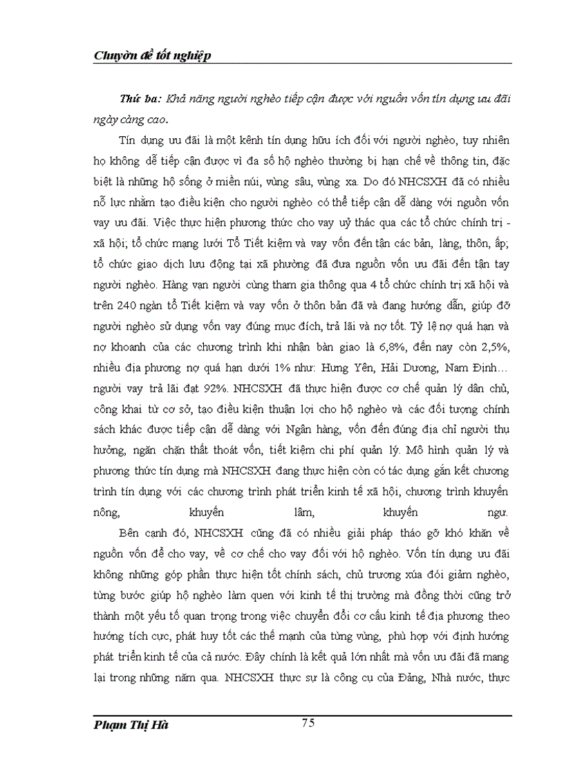 image for page Nâng cao chất lượng hoạt động cho vay đối với hộ nghèo tại Ngân hàng chính sách xã hội Việt Nam