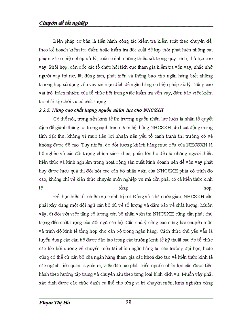 image for page Nâng cao chất lượng hoạt động cho vay đối với hộ nghèo tại Ngân hàng chính sách xã hội Việt Nam