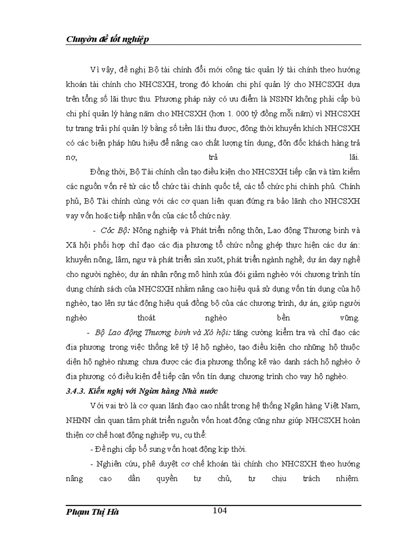 image for page Nâng cao chất lượng hoạt động cho vay đối với hộ nghèo tại Ngân hàng chính sách xã hội Việt Nam