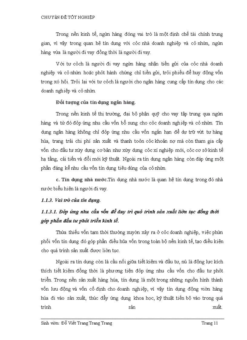 image for page Phân tích hiệu quả tín dụng Công thương nghiệp và Tiêu dùng tại Ngân hàng công thương chi nhánh Hà Tây