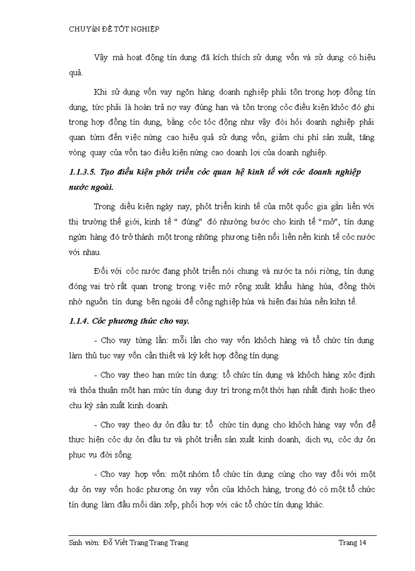 image for page Phân tích hiệu quả tín dụng Công thương nghiệp và Tiêu dùng tại Ngân hàng công thương chi nhánh Hà Tây