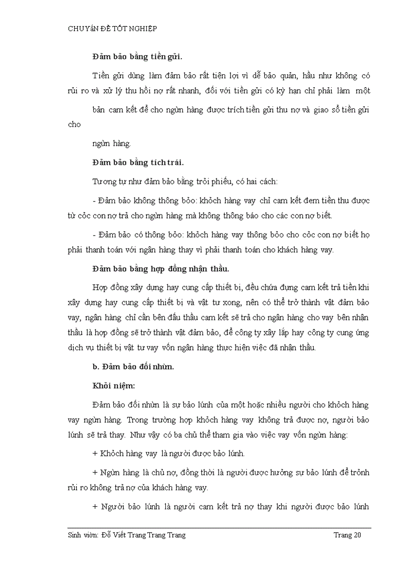 image for page Phân tích hiệu quả tín dụng Công thương nghiệp và Tiêu dùng tại Ngân hàng công thương chi nhánh Hà Tây