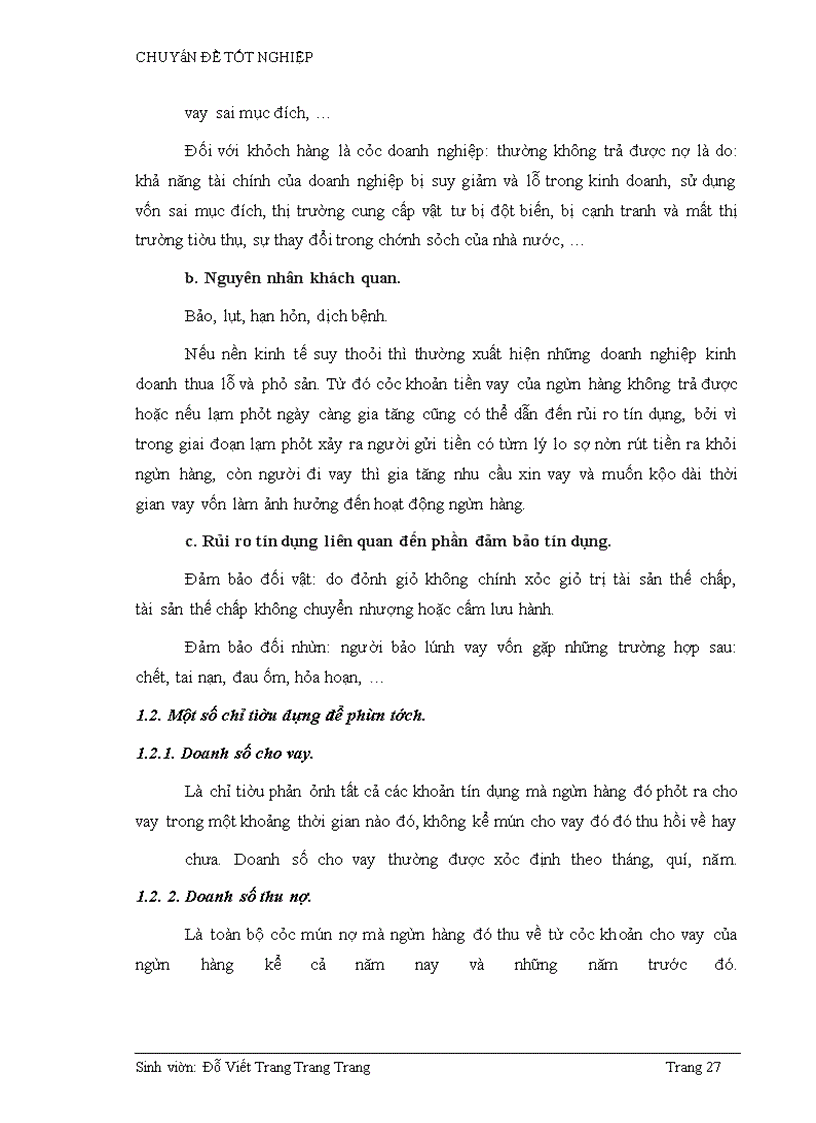 image for page Phân tích hiệu quả tín dụng Công thương nghiệp và Tiêu dùng tại Ngân hàng công thương chi nhánh Hà Tây