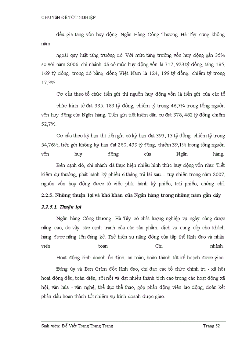 image for page Phân tích hiệu quả tín dụng Công thương nghiệp và Tiêu dùng tại Ngân hàng công thương chi nhánh Hà Tây