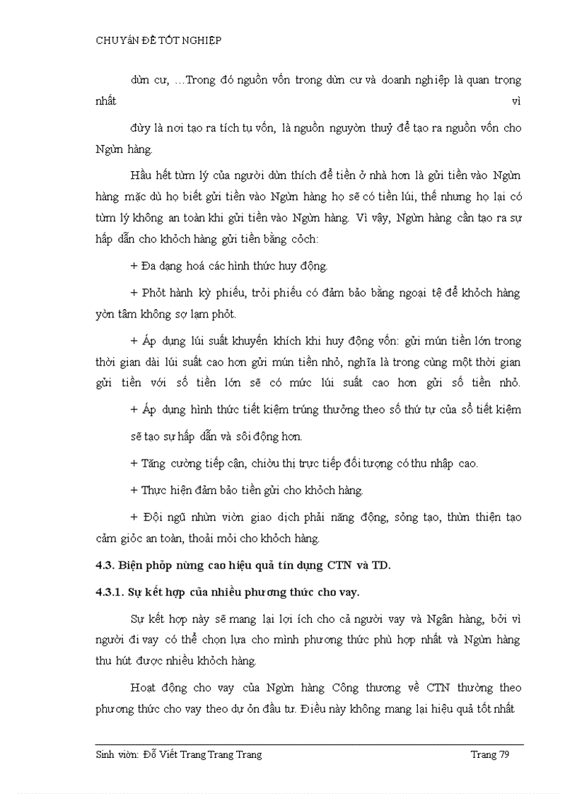 image for page Phân tích hiệu quả tín dụng Công thương nghiệp và Tiêu dùng tại Ngân hàng công thương chi nhánh Hà Tây