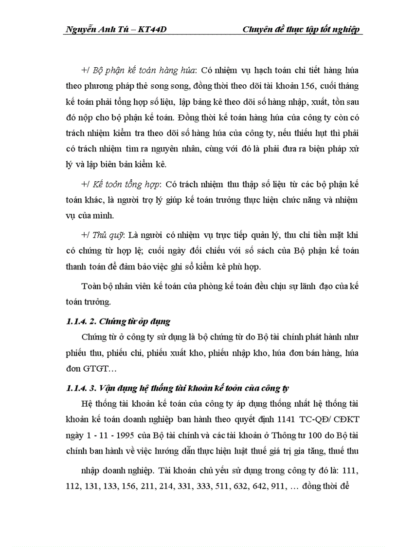 image for page Kế toán bán hàng và xác định kết quả bán hàng tại Công ty thiết bị Thể dục Thể thao Việt Hà