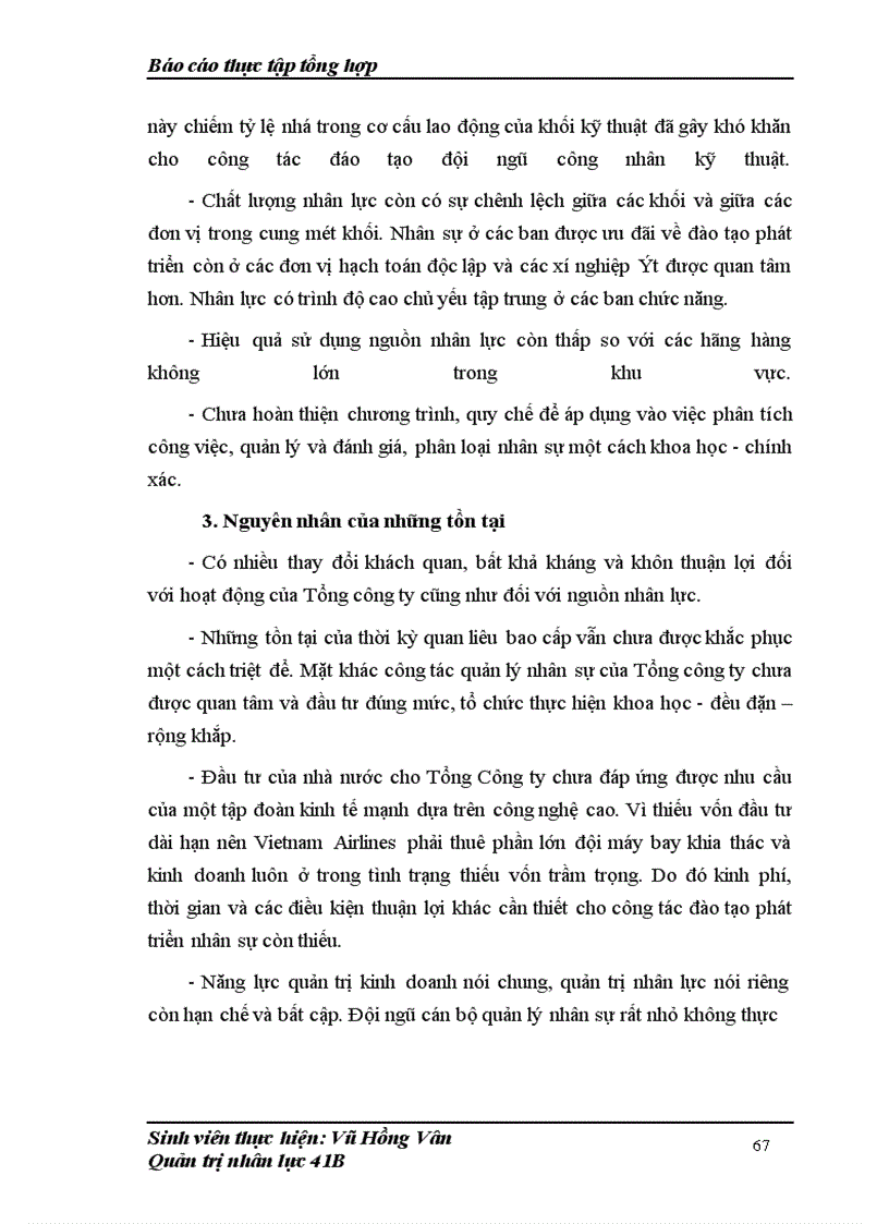 image for page Một số nét về nguồn nhân lực và quản lý nhân lực của Tổng Công ty Hàng không Việt Nam