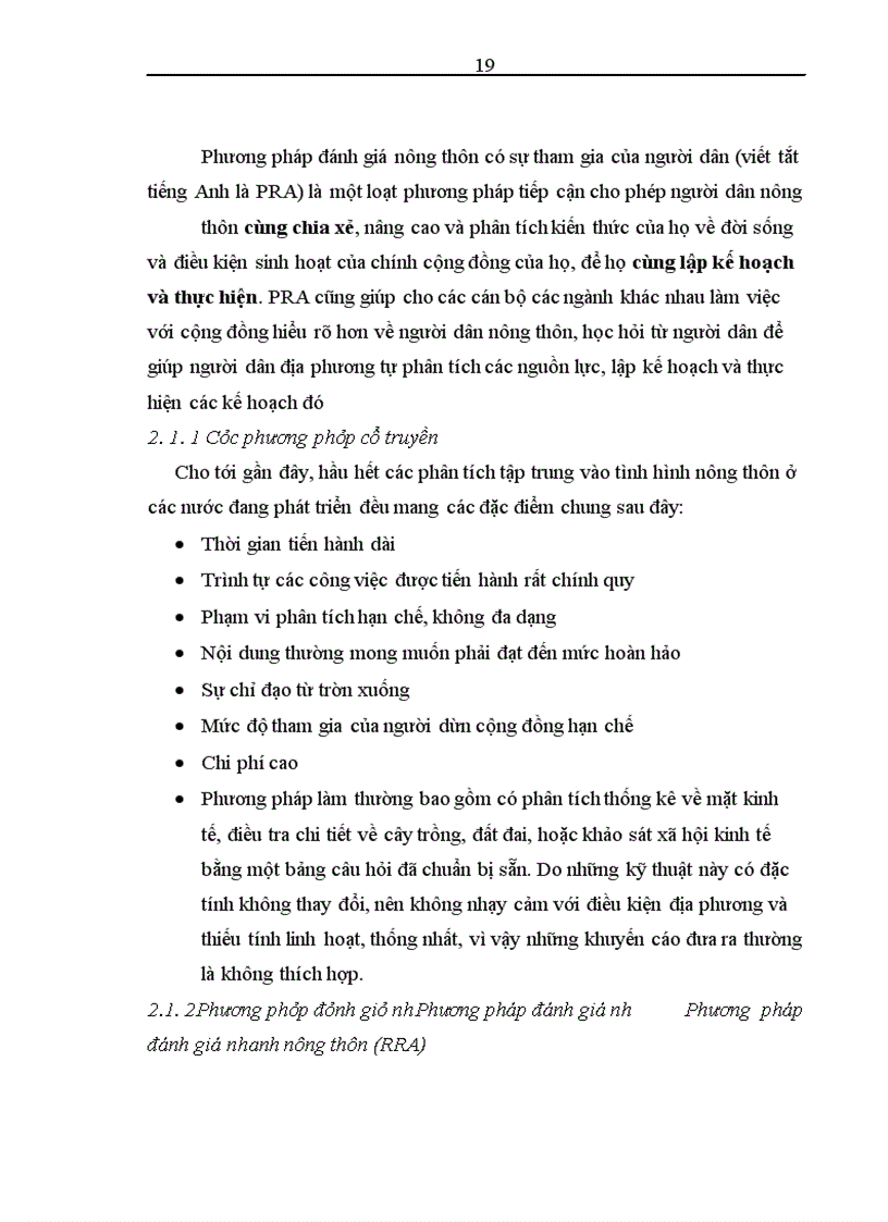 image for page Nâng cao hiệu quả công tác lập và quản lý dự án tại Trung tâm phát triển nông thôn bền vững