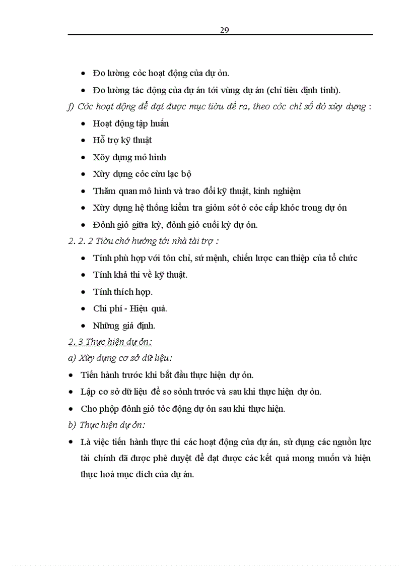 image for page Nâng cao hiệu quả công tác lập và quản lý dự án tại Trung tâm phát triển nông thôn bền vững