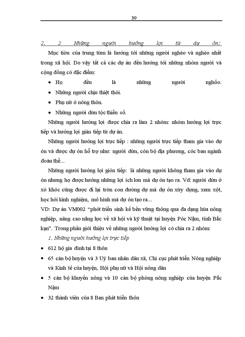 image for page Nâng cao hiệu quả công tác lập và quản lý dự án tại Trung tâm phát triển nông thôn bền vững