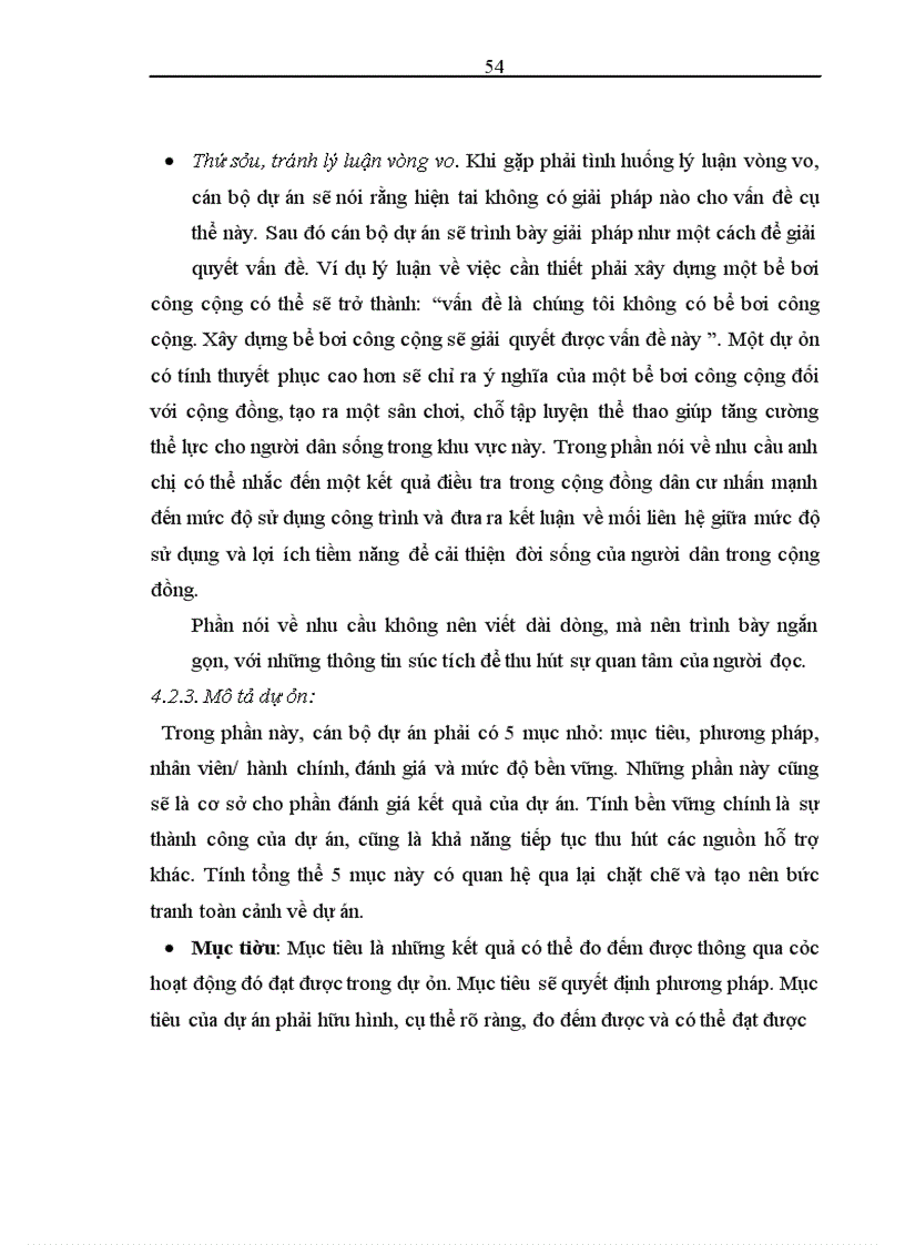 image for page Nâng cao hiệu quả công tác lập và quản lý dự án tại Trung tâm phát triển nông thôn bền vững