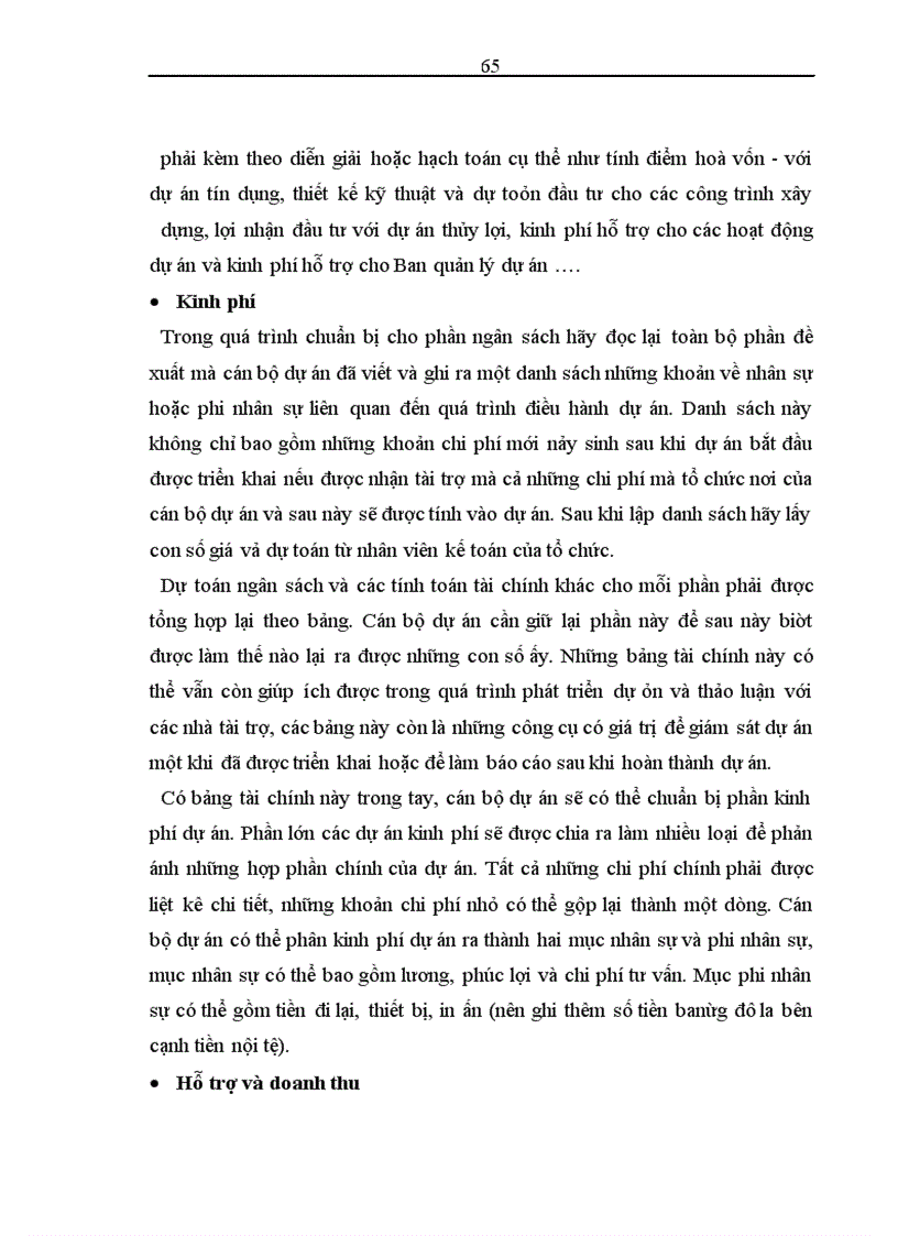image for page Nâng cao hiệu quả công tác lập và quản lý dự án tại Trung tâm phát triển nông thôn bền vững