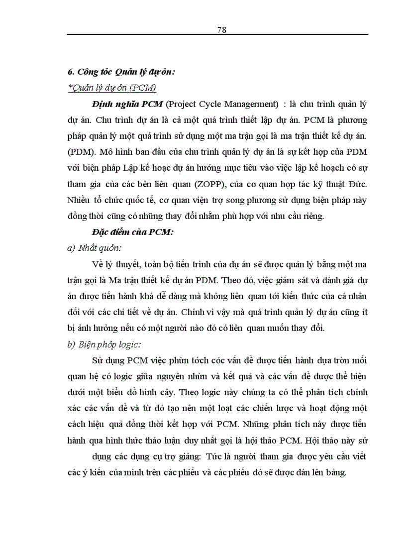 image for page Nâng cao hiệu quả công tác lập và quản lý dự án tại Trung tâm phát triển nông thôn bền vững