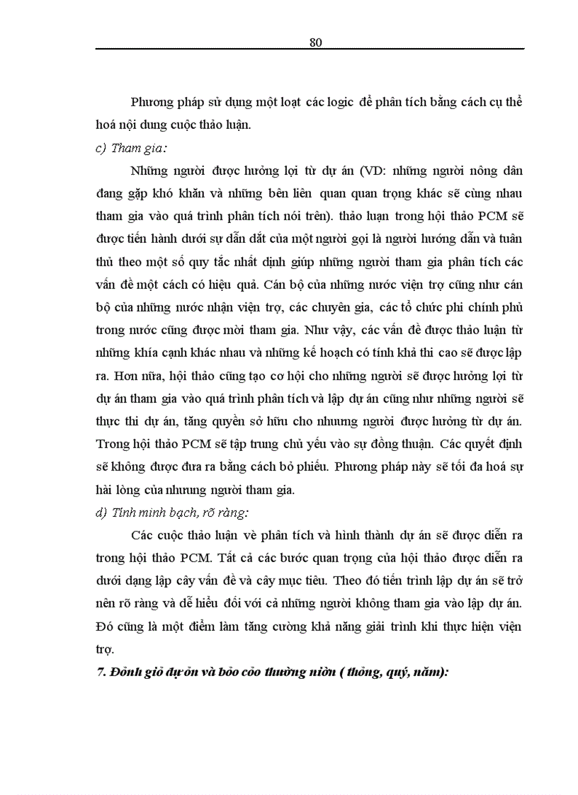 image for page Nâng cao hiệu quả công tác lập và quản lý dự án tại Trung tâm phát triển nông thôn bền vững