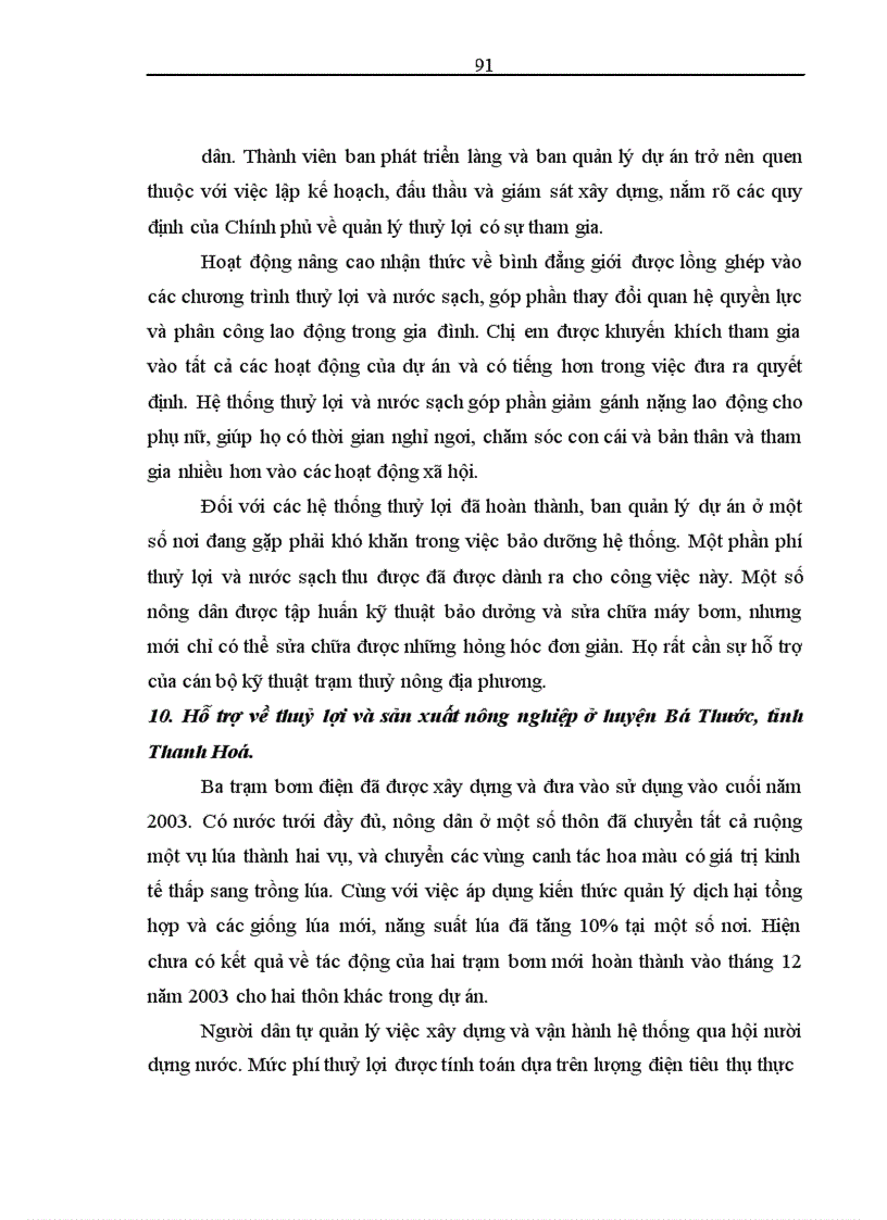 image for page Nâng cao hiệu quả công tác lập và quản lý dự án tại Trung tâm phát triển nông thôn bền vững