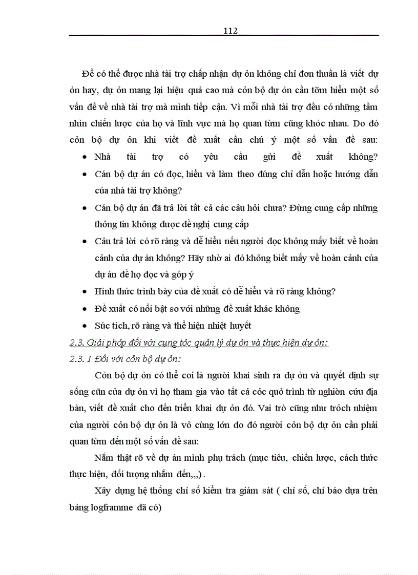 image for page Nâng cao hiệu quả công tác lập và quản lý dự án tại Trung tâm phát triển nông thôn bền vững