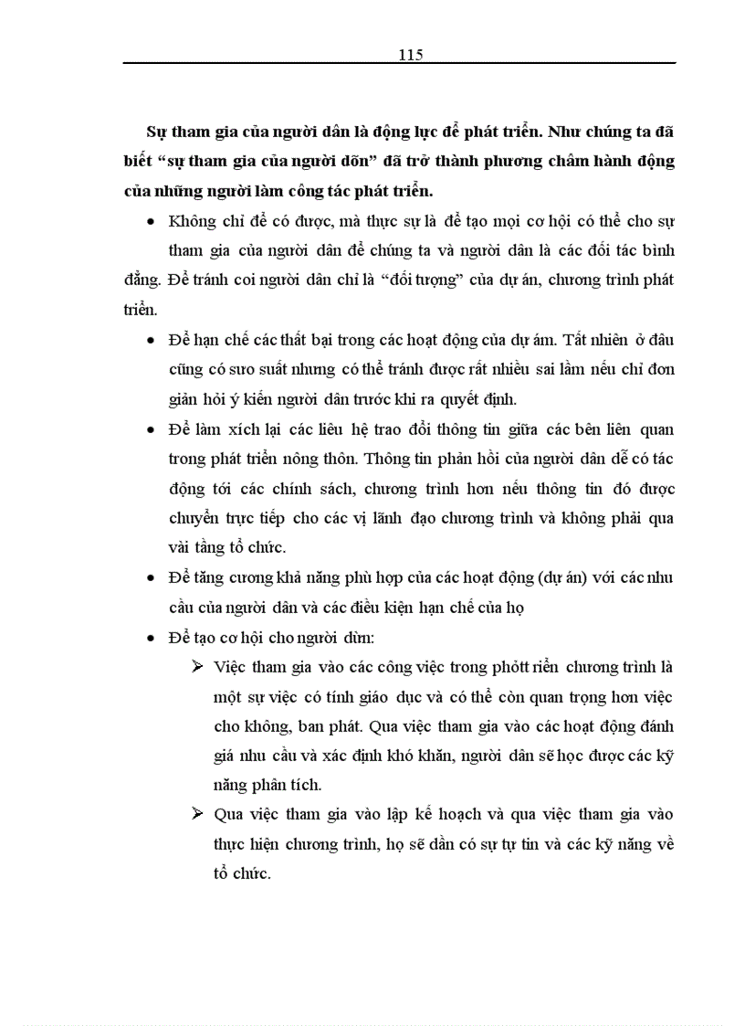 image for page Nâng cao hiệu quả công tác lập và quản lý dự án tại Trung tâm phát triển nông thôn bền vững