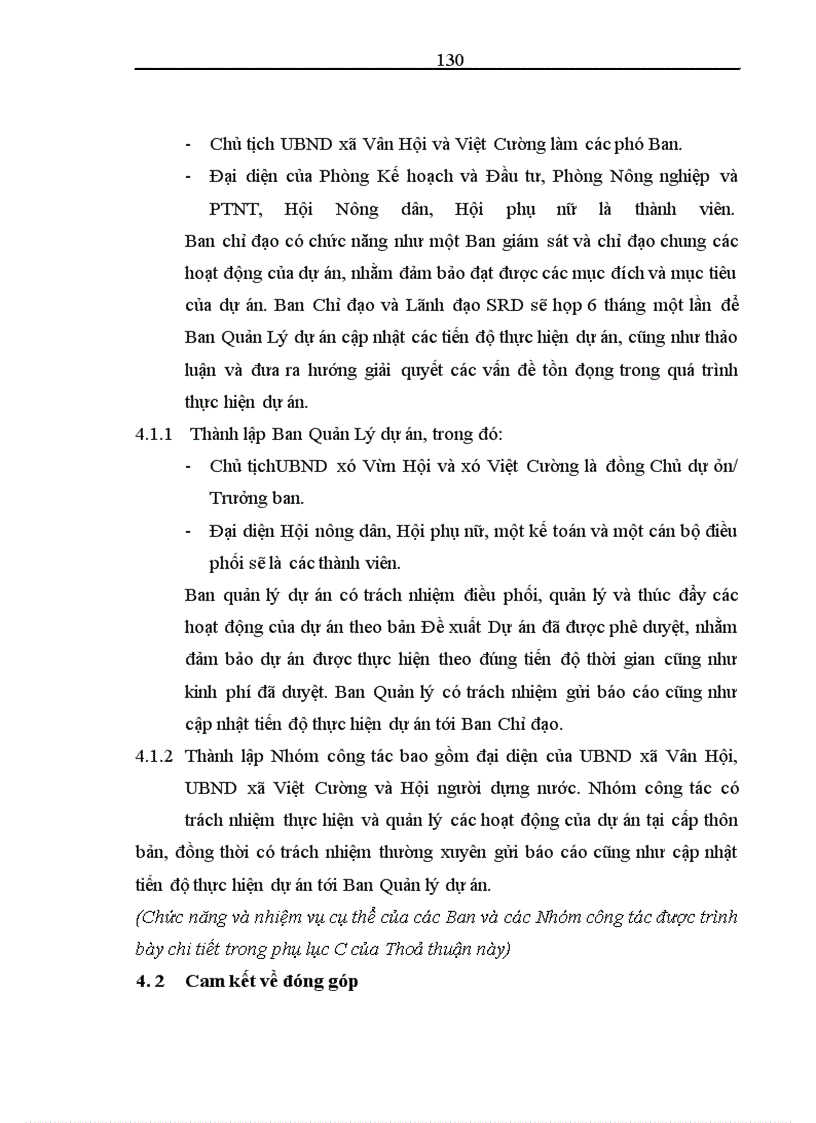 image for page Nâng cao hiệu quả công tác lập và quản lý dự án tại Trung tâm phát triển nông thôn bền vững