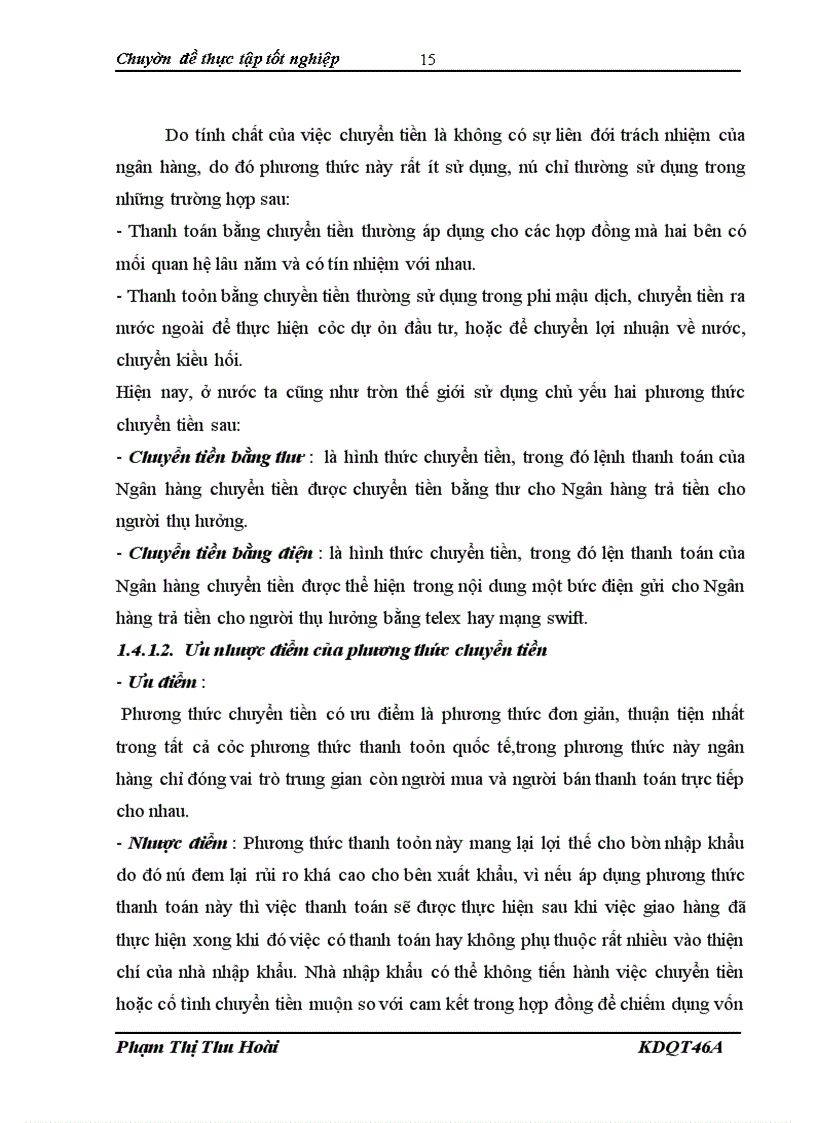image for page Một số biện pháp phát triển hoạt động Thanh Toán Quốc Tế tại Ngân hàng Nông nghiệp & Phát triển Nông thôn Nam Hà Nội
