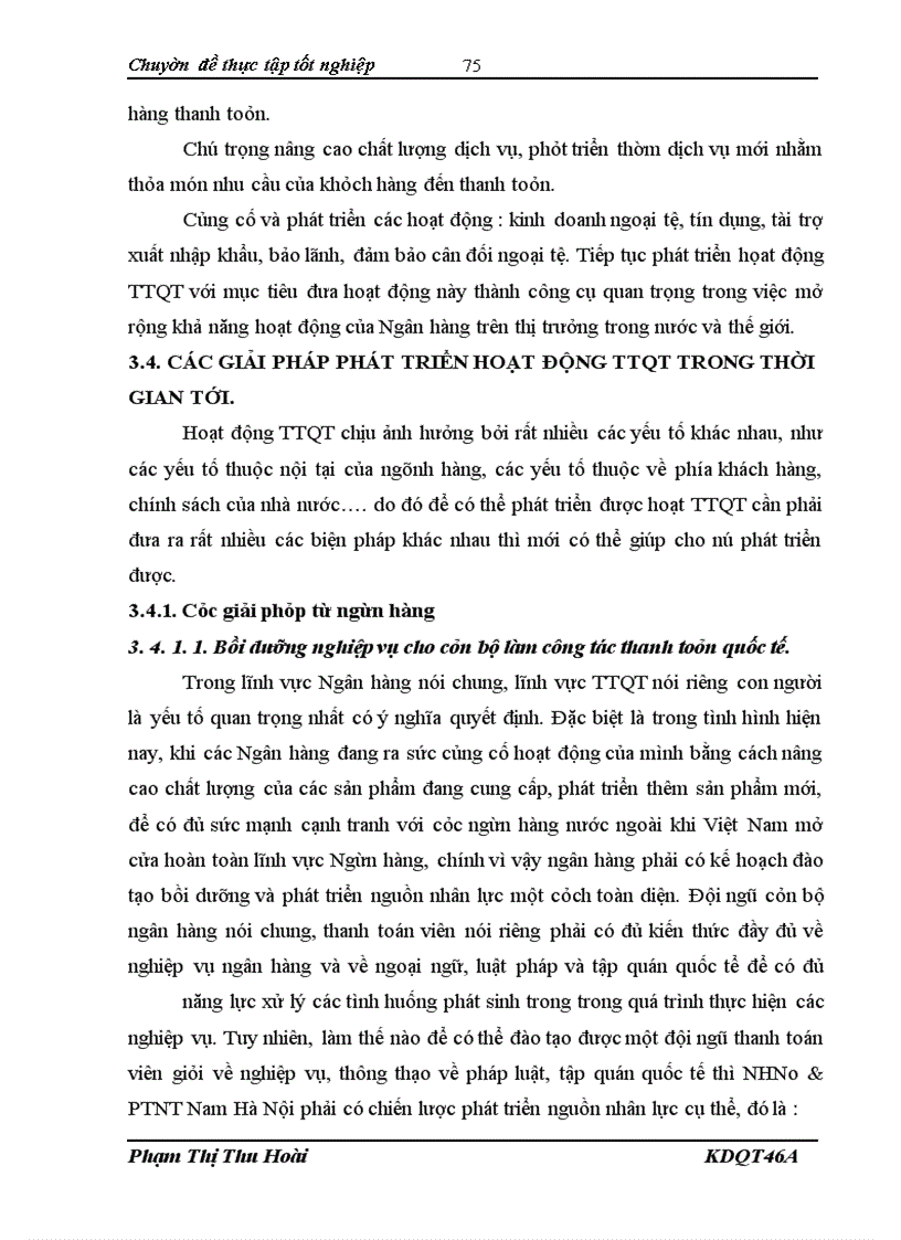image for page Một số biện pháp phát triển hoạt động Thanh Toán Quốc Tế tại Ngân hàng Nông nghiệp & Phát triển Nông thôn Nam Hà Nội