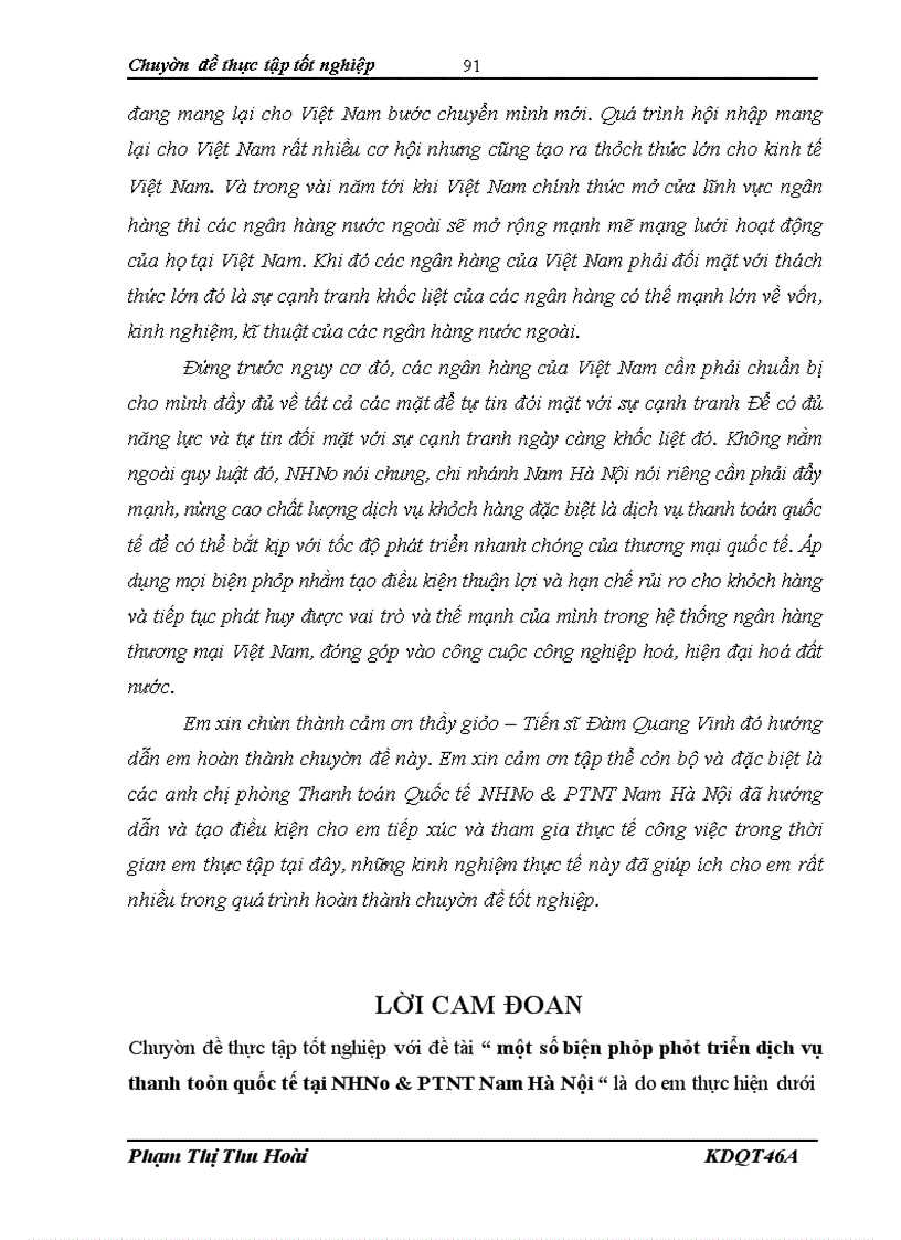 image for page Một số biện pháp phát triển hoạt động Thanh Toán Quốc Tế tại Ngân hàng Nông nghiệp & Phát triển Nông thôn Nam Hà Nội