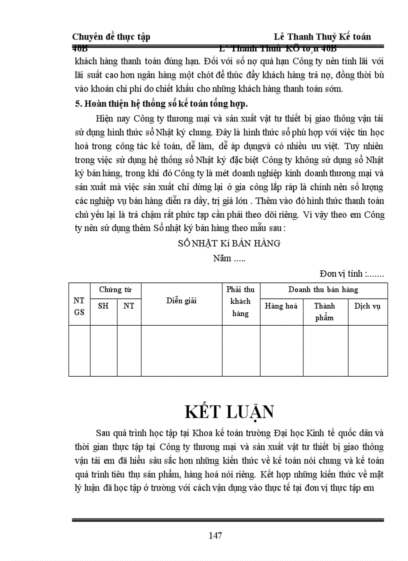 image for page Thực trạng tổ chức hạch toán kế toán quá trình tiêu thụ sản phẩm, hàng hoá tại công ty thương mại và sản xuất vật tư thiết bị giao thông vận tải