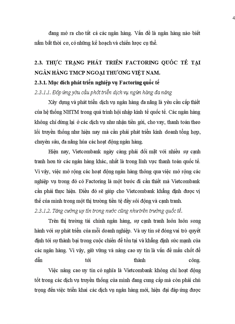 image for page Phát triển nghiệp vụ factoring quốc tế tại ngân hàng tmcp ngoại thương việt nam