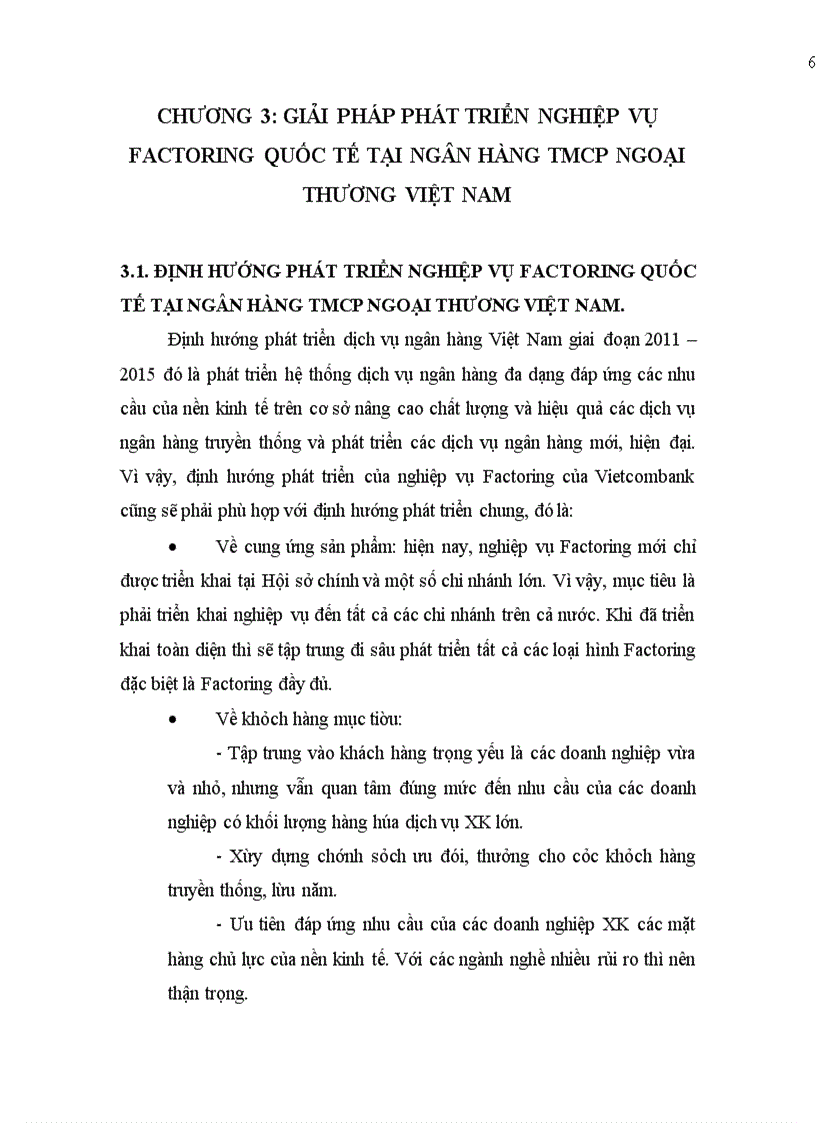 image for page Phát triển nghiệp vụ factoring quốc tế tại ngân hàng tmcp ngoại thương việt nam