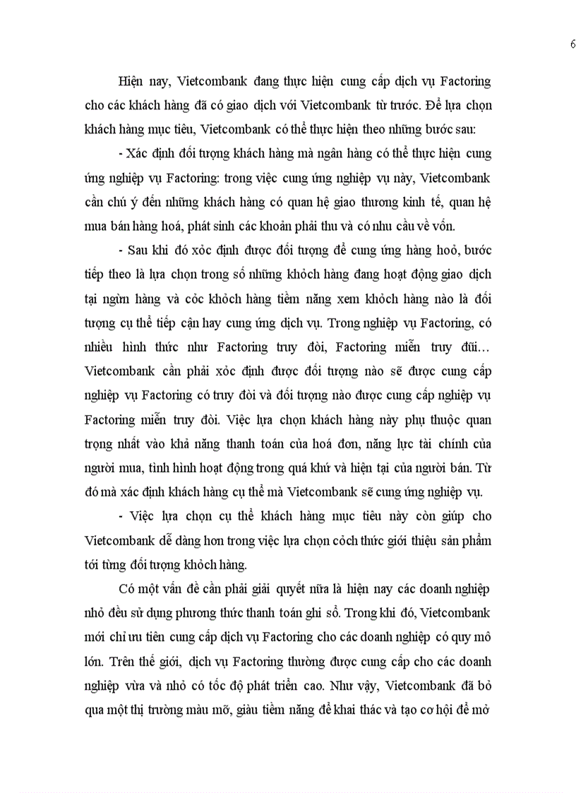 image for page Phát triển nghiệp vụ factoring quốc tế tại ngân hàng tmcp ngoại thương việt nam