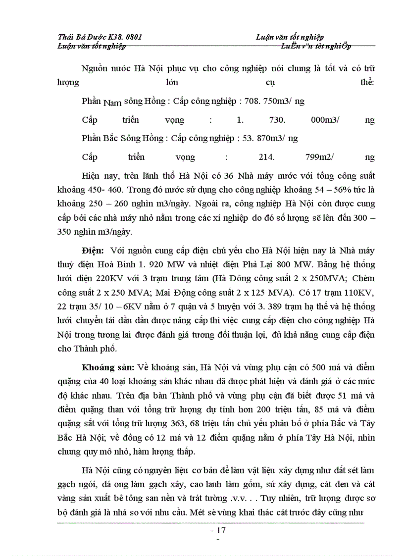 image for page Ngành công nghiệp trong phát triển kinh tế thủ đô và các nguồn vốn phát triển công nghiệp hà nội