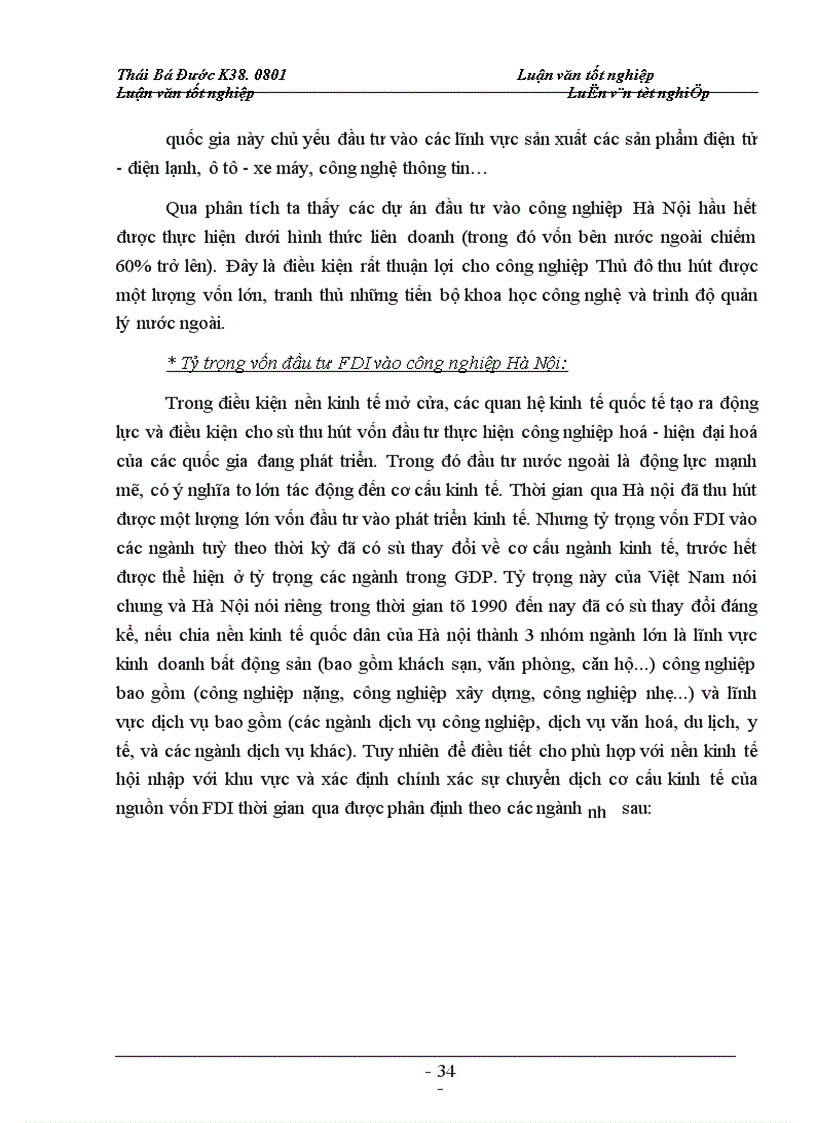 image for page Ngành công nghiệp trong phát triển kinh tế thủ đô và các nguồn vốn phát triển công nghiệp hà nội