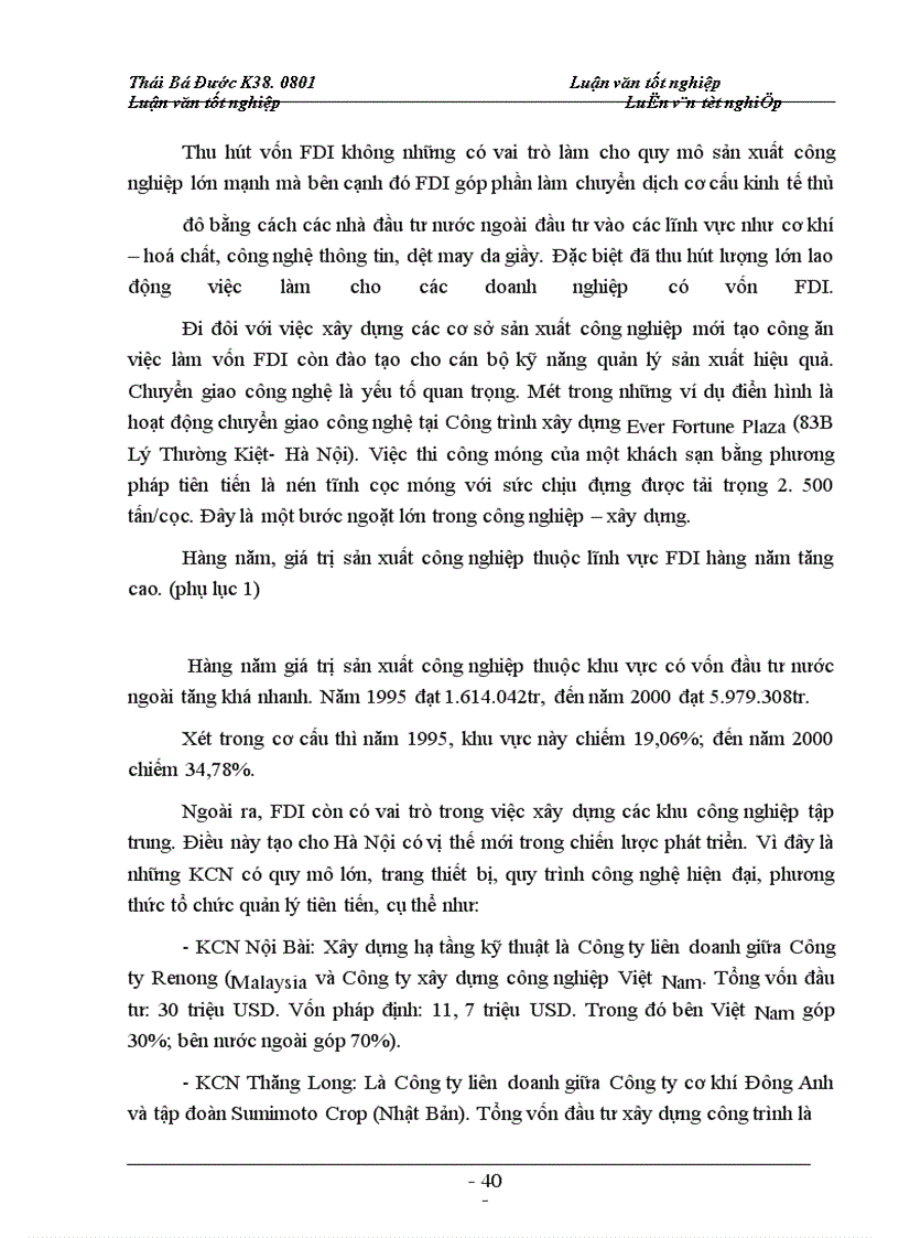 image for page Ngành công nghiệp trong phát triển kinh tế thủ đô và các nguồn vốn phát triển công nghiệp hà nội