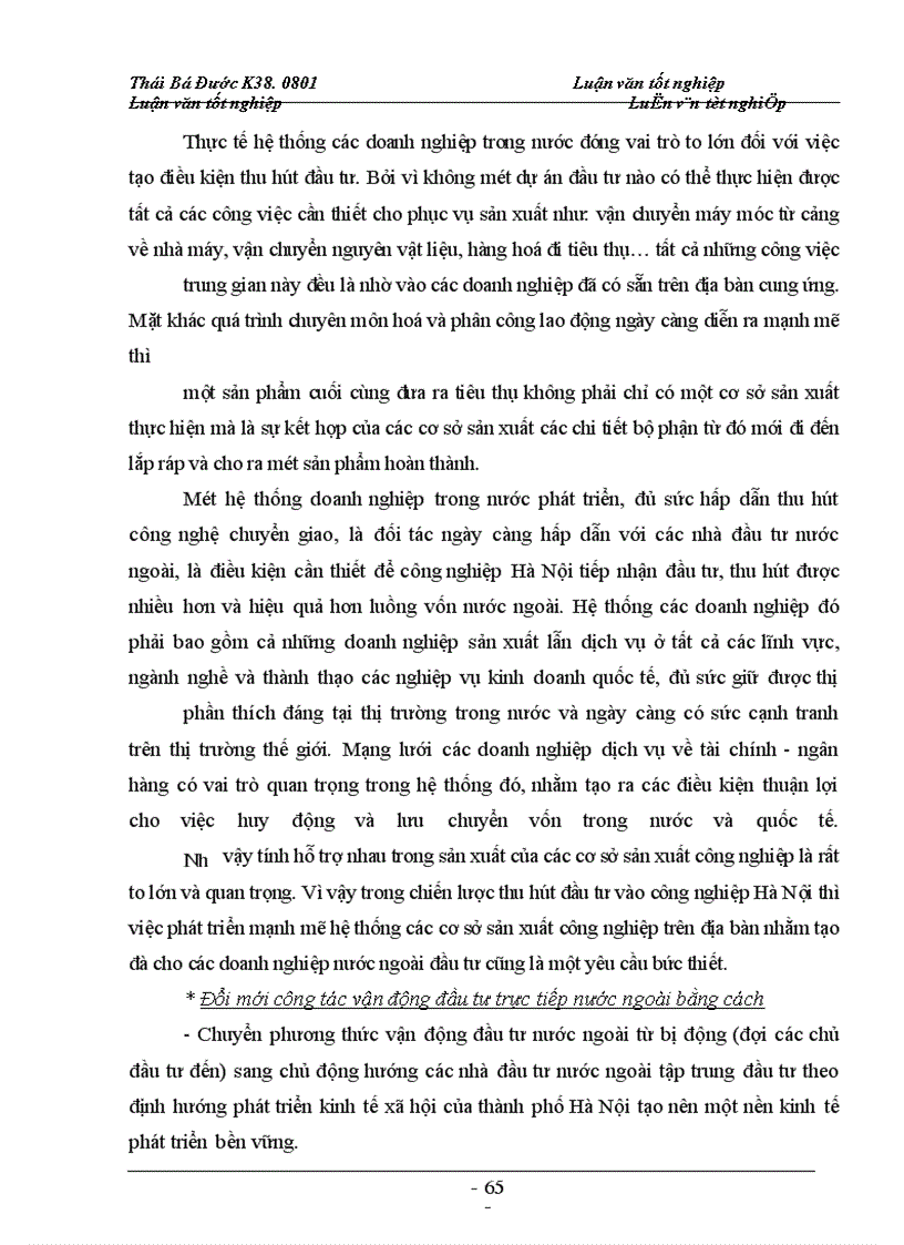 image for page Ngành công nghiệp trong phát triển kinh tế thủ đô và các nguồn vốn phát triển công nghiệp hà nội
