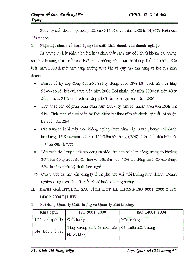 image for page Một số biện pháp nhằm chuyển đổi thành công Hệ thống quản lý Chất lượng ISO 9001:2000 sang phiên bản ISO 9001:2008 trong điều kiện tích hợp với Hệ thống Quản lý Môi trường ISO 14001:2004