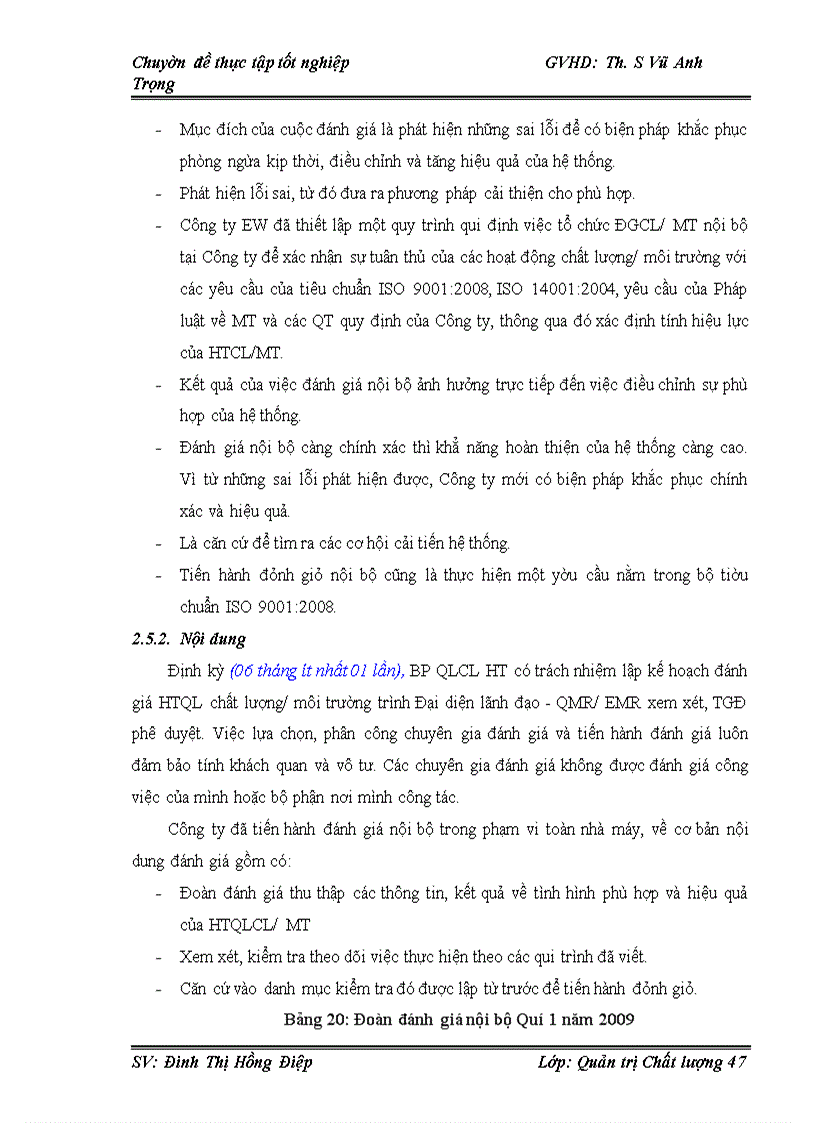 image for page Một số biện pháp nhằm chuyển đổi thành công Hệ thống quản lý Chất lượng ISO 9001:2000 sang phiên bản ISO 9001:2008 trong điều kiện tích hợp với Hệ thống Quản lý Môi trường ISO 14001:2004