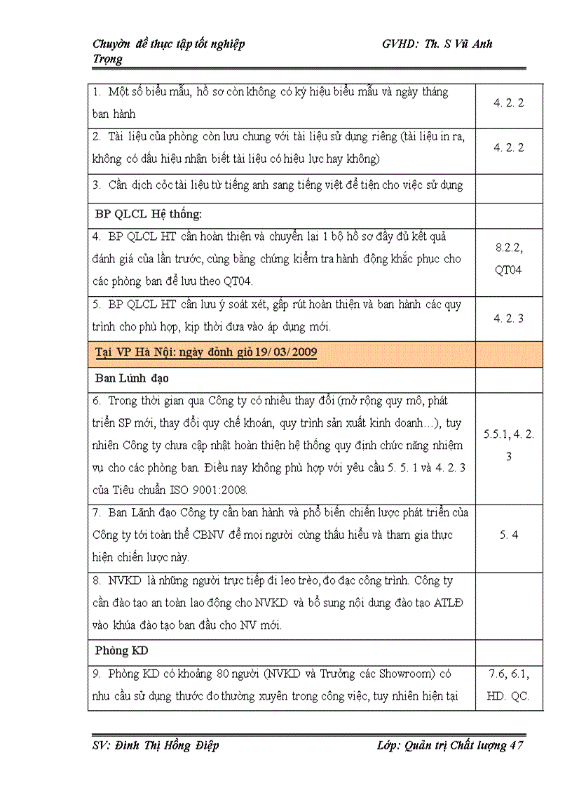 image for page Một số biện pháp nhằm chuyển đổi thành công Hệ thống quản lý Chất lượng ISO 9001:2000 sang phiên bản ISO 9001:2008 trong điều kiện tích hợp với Hệ thống Quản lý Môi trường ISO 14001:2004
