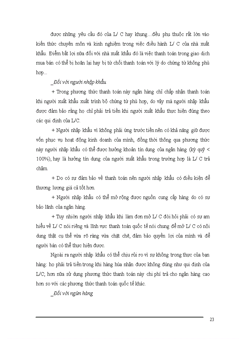 image for page Mở rộng hoạt động thanh toán L/C nhập khẩu tại chi nhánh NHCT khu vực Ba Đình