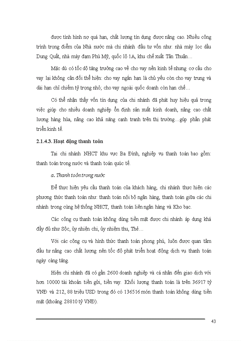 image for page Mở rộng hoạt động thanh toán L/C nhập khẩu tại chi nhánh NHCT khu vực Ba Đình