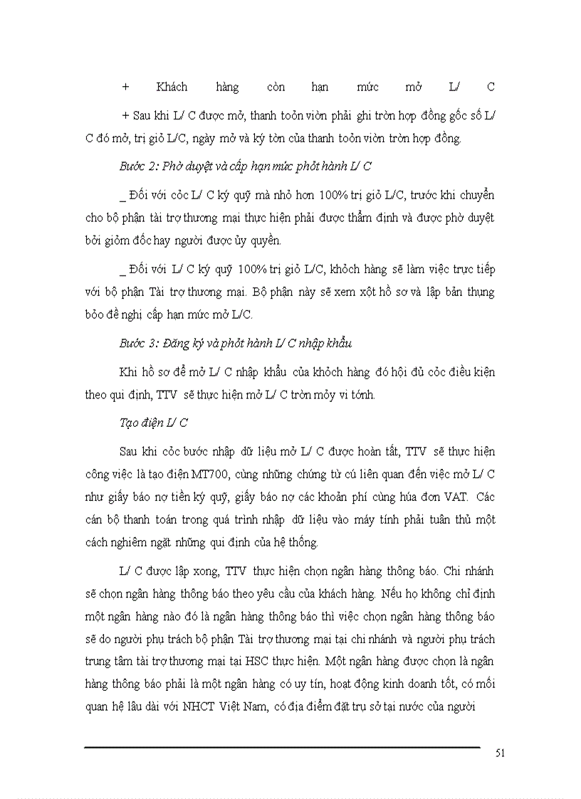 image for page Mở rộng hoạt động thanh toán L/C nhập khẩu tại chi nhánh NHCT khu vực Ba Đình