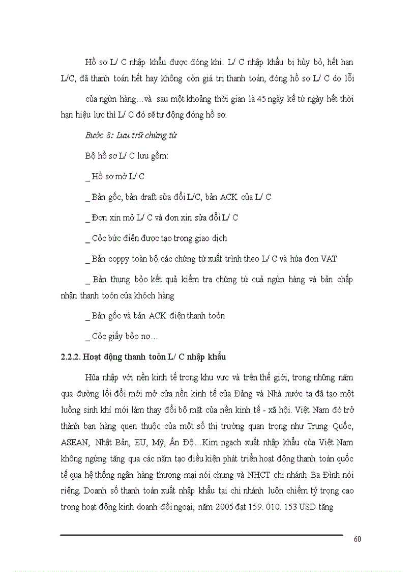 image for page Mở rộng hoạt động thanh toán L/C nhập khẩu tại chi nhánh NHCT khu vực Ba Đình